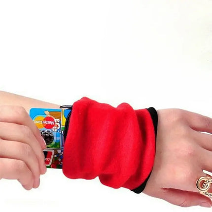 Sports Wristband Wallet for Running, Hands Free Wrist Pouch for ID Cards and Cash, 3 Colors, Gym and Hiking Accessory