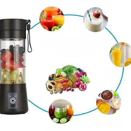 Portable Electric Blender with Rechargeable Battery | Compact Design for Smoothies and Shakes