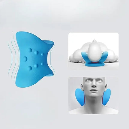 Pain Relief Neck Pillow with Memory Foam | Ergonomic Support for Ultimate Comfort