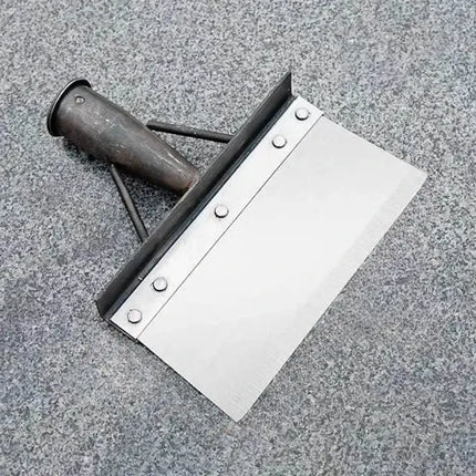 Garden Shovel and Weeding Hoe with Sharp Black Carbon Steel Blade, 3 in 1 Digging and Moss Scraper Tool, 21 cm to 30 cm Blade Widths