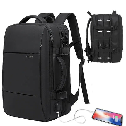 Business Casual Backpack with Multi-Pocket Design, Everyday Commuter Daypack for Work and School, 5 Colors