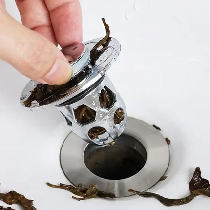 Universal Sink Filter with Fine Mesh Design | Prevent Clogs for Easy Drainage