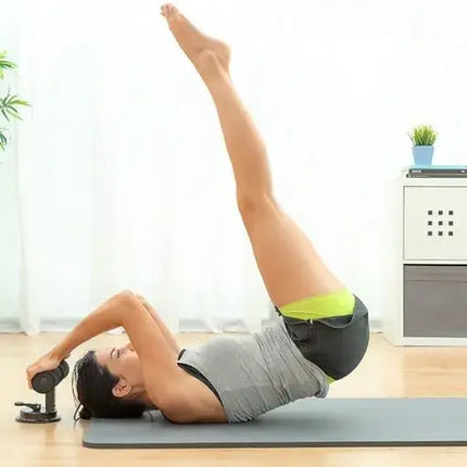 Sit Up Bar Trainer with Adjustable Resistance, Compact Home Exercise Equipment for Core Workouts in Small Spaces, 7 Colors