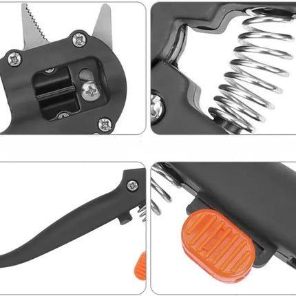 Garden Pruning and Grafting Tool with Sharp Blades and Ergonomic Grip for Shaping and Grafting