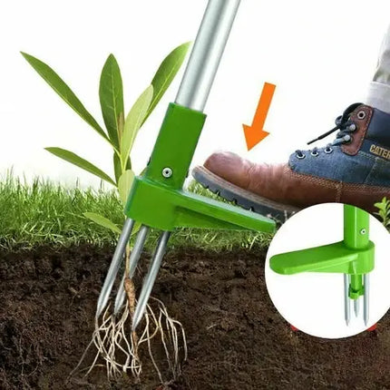 Ergonomic Weed Puller Tool with Adjustable Handle | Durable Design for Effortless Gardening