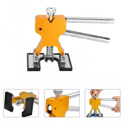 Car Dent Repair Kit with Glue Tabs and Puller Handles, No-Scratch Dent Removal for Hail Damage and Door Dings