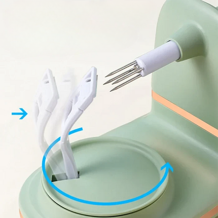 Vegetable Peeler with Ergonomic Grip, Comfortable Hand Peeler for Fruit and Vegetable Prep, Dark Green or Light Green
