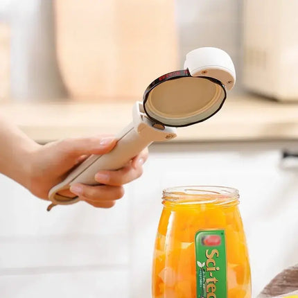 Ergonomic Universal Lid Opener with Non-Slip Grip | Easy Access for Jars and Bottles