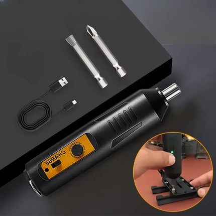 Electric Screwdriver with Consistent Torque, Powered Driver for Furniture Assembly, Electronics and Home Repairs