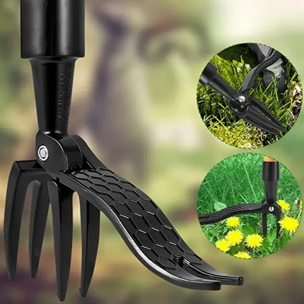 Weed Puller Garden Tool, Stand Up Weeder for Lawns, Borders and Vegetable Beds, Ergonomic Weeding Tool