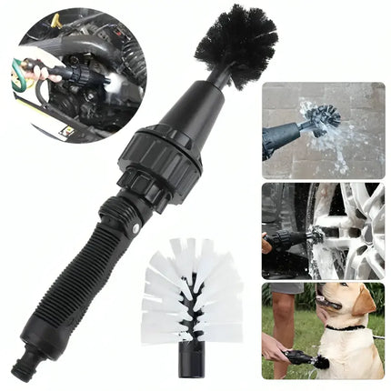 Rotating Cleaning Brush with Ergonomic Grip | Compact Design for Effortless Cleaning