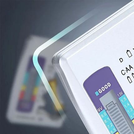 Battery Tester Tool with Digital Display & Quick Read Function | Essential for All Battery Types