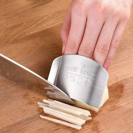 Finger Guard for Cutting, Kitchen Knife Hand Protector for Safe Chopping and Slicing, Adjustable Fit