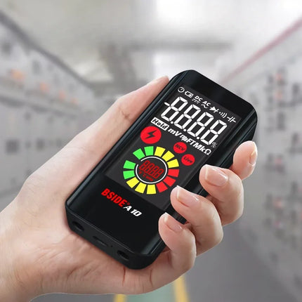 Digital Multimeter with True RMS and Auto Ranging, Pocket Size Voltage Tester with Non Contact AC Detection