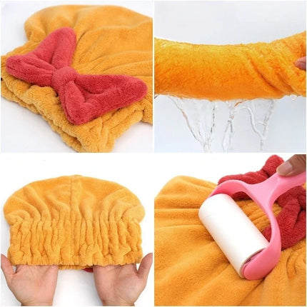 Ultra Absorbent Shower Cap for Hair with Quick-Dry Technology | Water-Resistant Design for Effective Use
