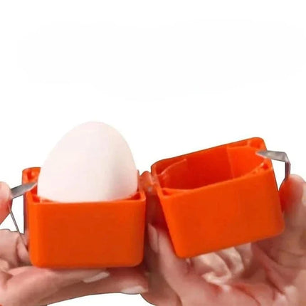 Egg Shell Opener and Cracker Tool for Clean One Motion Cracks, Boiled Egg Topper for Kitchen Prep