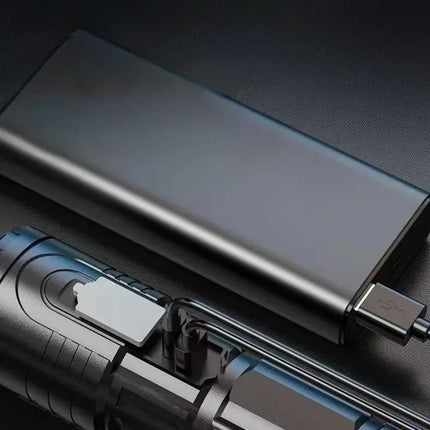 High-Power LED Flashlight with Adjustable Beam | Durable Design for Outdoor Use