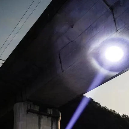 High-Power LED Flashlight with Adjustable Beam | Durable Design for Outdoor Use