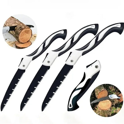 Folding Hand Saw with Ergonomic Handle | Compact & Lightweight Tool for Easy Cutting