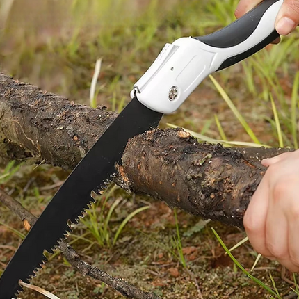 Folding Hand Saw with Ergonomic Handle | Compact & Lightweight Tool for Easy Cutting