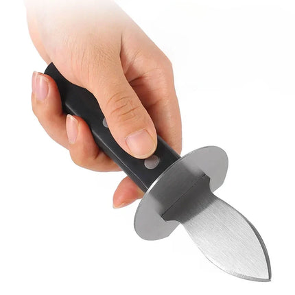 Oyster Opener Tool Set with Stainless Steel Blades | Durable Kitchen Essential for Effortless Shell Opening
