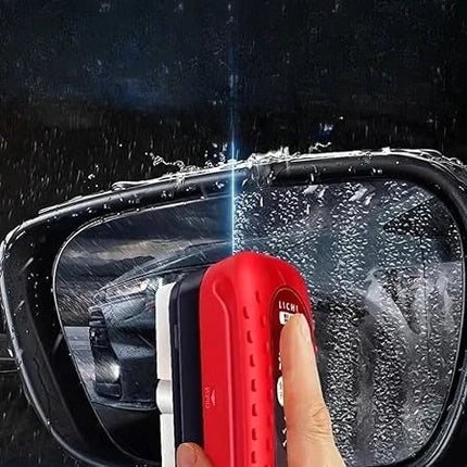 Oil Film Remover for Car Glass with Hydrophobic Coating, Fog and Grime Cleaner for the Daily Commute