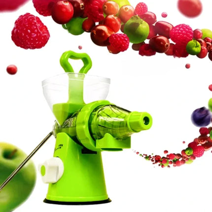 Manual Juicer for Leafy Greens and Fruit, Hand Press for Wheatgrass, Kale and Spinach with Higher Yield