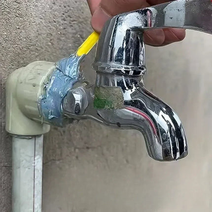 Metal Repair Adhesive Glue, Weld Free Sealer for Leaking Pipes and Dripping Faucets, Bonds Metal and Plastic