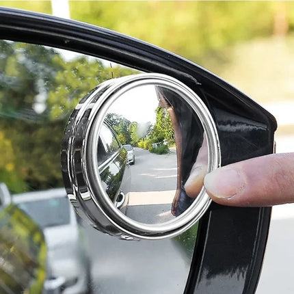 Wide-Angle Blind Spot Mirror for Safe Driving | Adjustable Design for Enhanced Visibility
