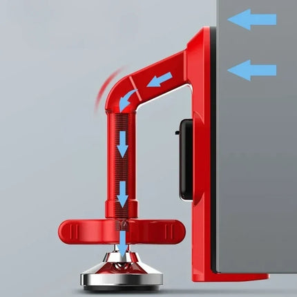 Door Stop Alarm with Adjustable Sensitivity, Portable Anti-Tamper Door Wedge for Home, Travel and Hotel Rooms