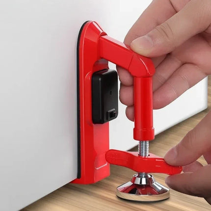 Door Stop Alarm with Adjustable Sensitivity, Portable Anti-Tamper Door Wedge for Home, Travel and Hotel Rooms