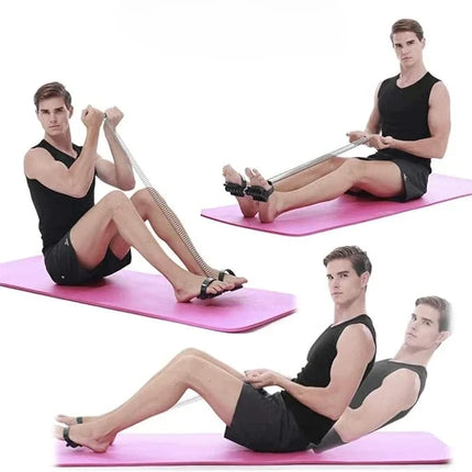Resistance Trainer for Home Workouts with Adjustable Tension | Compact Design for Effective Muscle Building