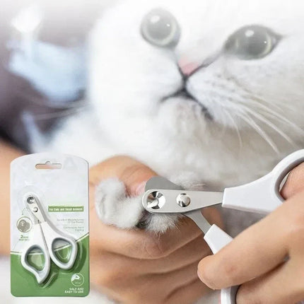 Nail Clippers for Pets with Ergonomic Grip & SafetyGuard Blades | Easy Grooming for Happy Paws