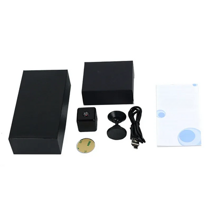 HD Mini Home Security Camera with Real Time Phone Streaming, 150 Degree Wide Angle Indoor Monitor