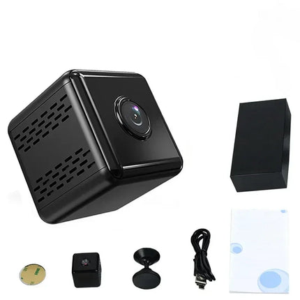 HD Mini Home Security Camera with Real Time Phone Streaming, 150 Degree Wide Angle Indoor Monitor