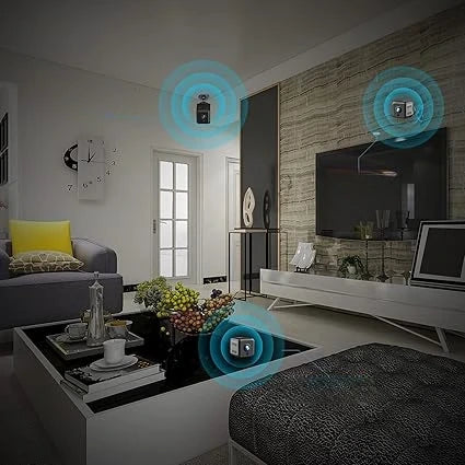 HD Mini Home Security Camera with Real Time Phone Streaming, 150 Degree Wide Angle Indoor Monitor