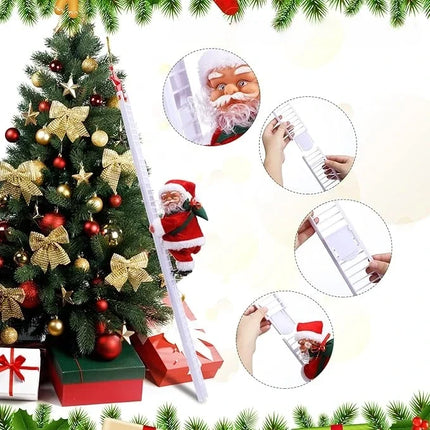 Santa Climber Toy with Plush Design & Interactive Features | Festive Fun for Kids