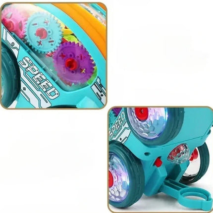 Musical Toy Car with Colorful LED Lights | Interactive Fun for Kids