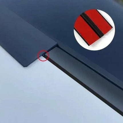 Car Window Gap Sealant Strip 2 Meters, 78 Inch Seal for Window and Door Gaps to Cut Wind Noise, Water and Dust