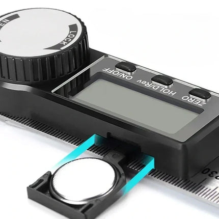 Digital Angle Finder Ruler, 0.1 Degree Accuracy Angle Measuring Tool for Flooring, Tiling and DIY Woodworking