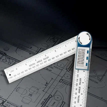 Digital Angle Finder Ruler, 0.1 Degree Accuracy Angle Measuring Tool for Flooring, Tiling and DIY Woodworking