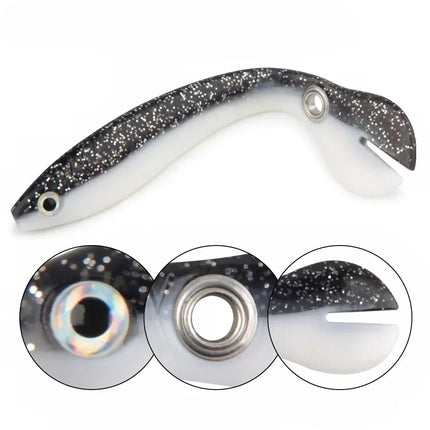 Realistic Flexible Fishing Lure Set with Vibrant Colors | Versatile Baits for Successful Fishing Trips
