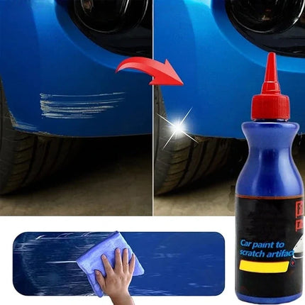 Car Scratch Remover Liquid for Minor Scratches, Apply and Buff Polish for All Car Paint Colours