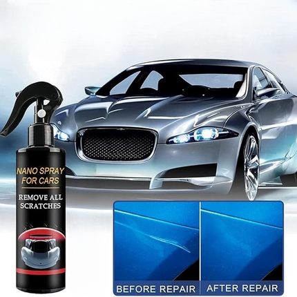 Car Scratch Remover Spray with Nano Coating, Spray and Wipe Gloss Restorer for Cars, SUVs and Trucks