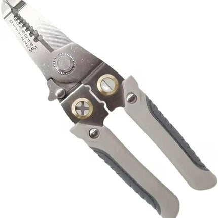 Wire Stripping Pliers with Adjustable Tension, Cable Stripper Cutter and Crimper for Home Cable Management and DIY Wiring