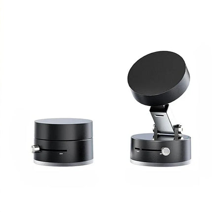 Magnetic Phone Holder with Suction Cup Mount for Car Dashboard, Airplane Window and Desk, Works with Phones in Cases