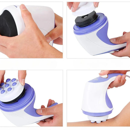 Electric Body Massager with Heat & Adjustable Intensity | Pain Relief for Relaxation