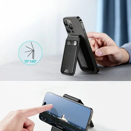Phone Card Holder with Foldable Stand | Versatile Accessory for Convenience and Style