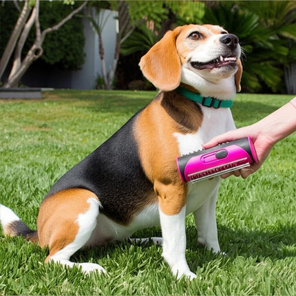 Pet Hair Removal Brush with Self-Cleaning Mechanism | Effortless Cleaning Tool for Home and Car