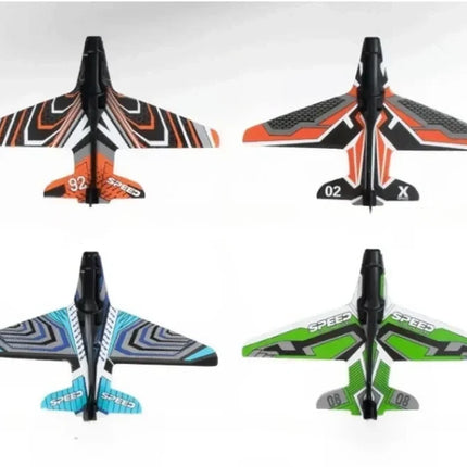 Glider Plane Launcher Set for Kids, No Setup Outdoor Flying Toy for Garden, Park and Screen Free Active Play